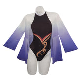 Genshin Impact Ganyu Cosplay Costüm originelle Badeanzug Halloween Karneval Outfits